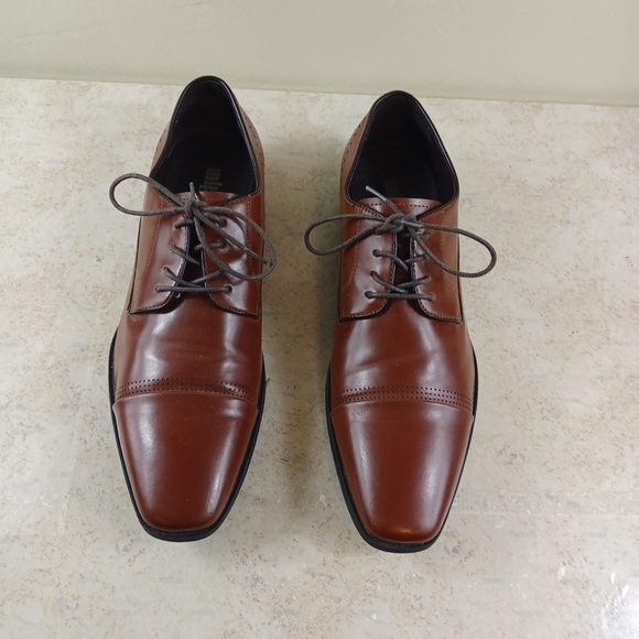 Unlisted By Kenneth Cole Lesson  Mens Brown Cap Toe Oxfords Shoes Size 12 main image 7